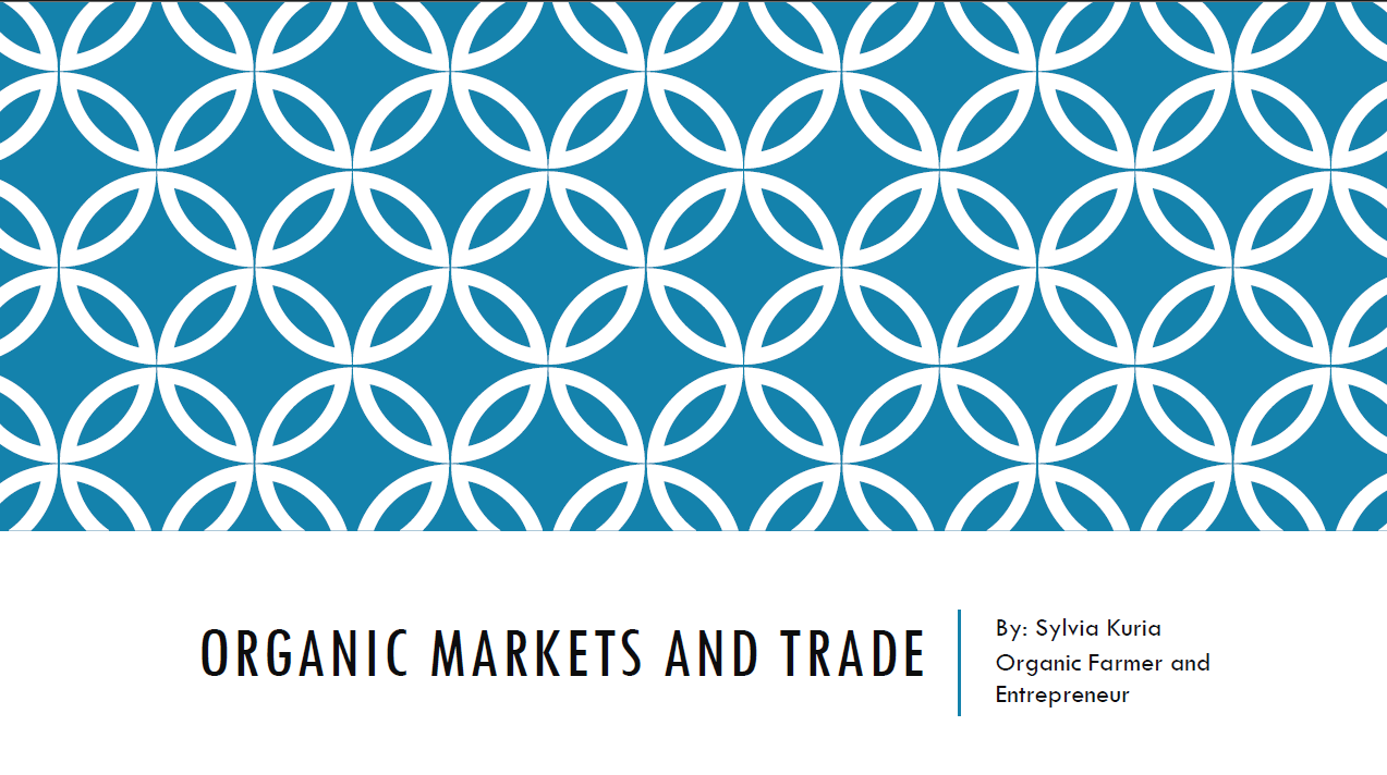 Organic Retail and Markets