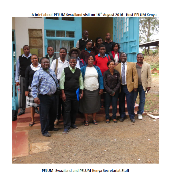 PELUM Swaziland Visit to PELUM Kenya