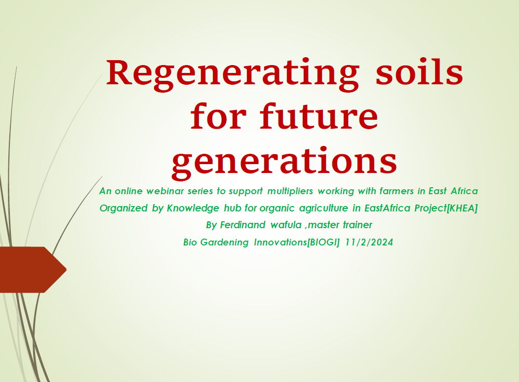 Regenerating Soils for Future Generations